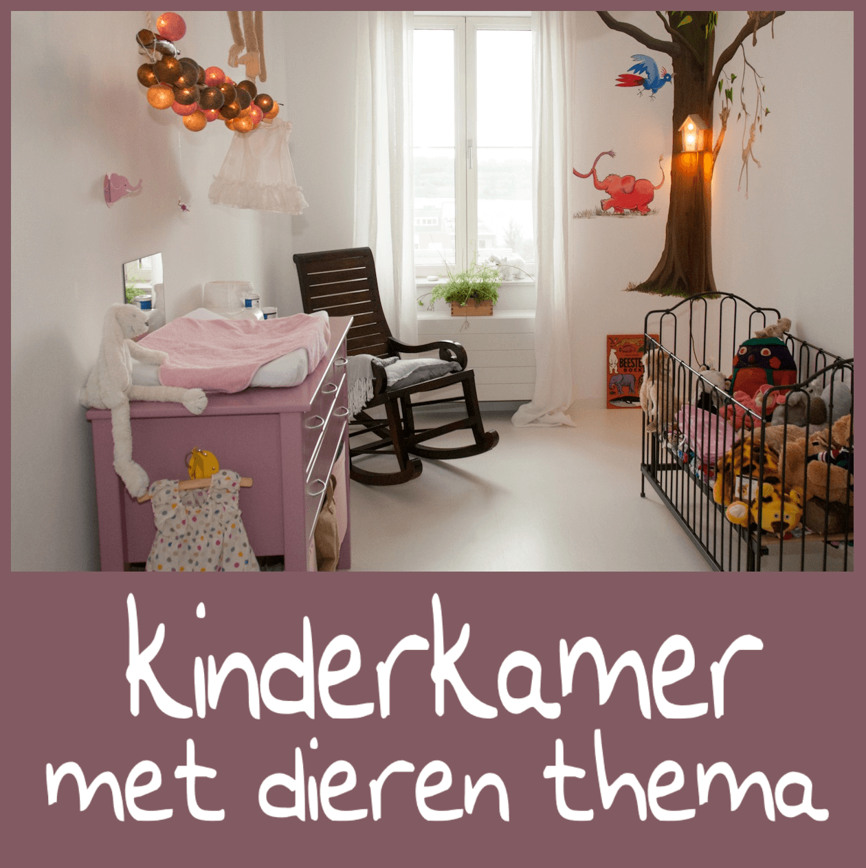 Met één strook behang de baby of kinderkamer opfleuren – leuk met ...