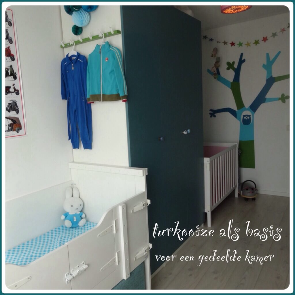 Een gedeelde kinderkamer voor een jongen en een meisje – leuk met kids