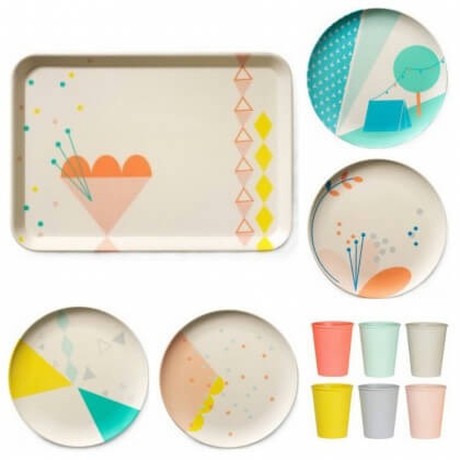 Melamine servies waar je kids én jij vrolijk van worden