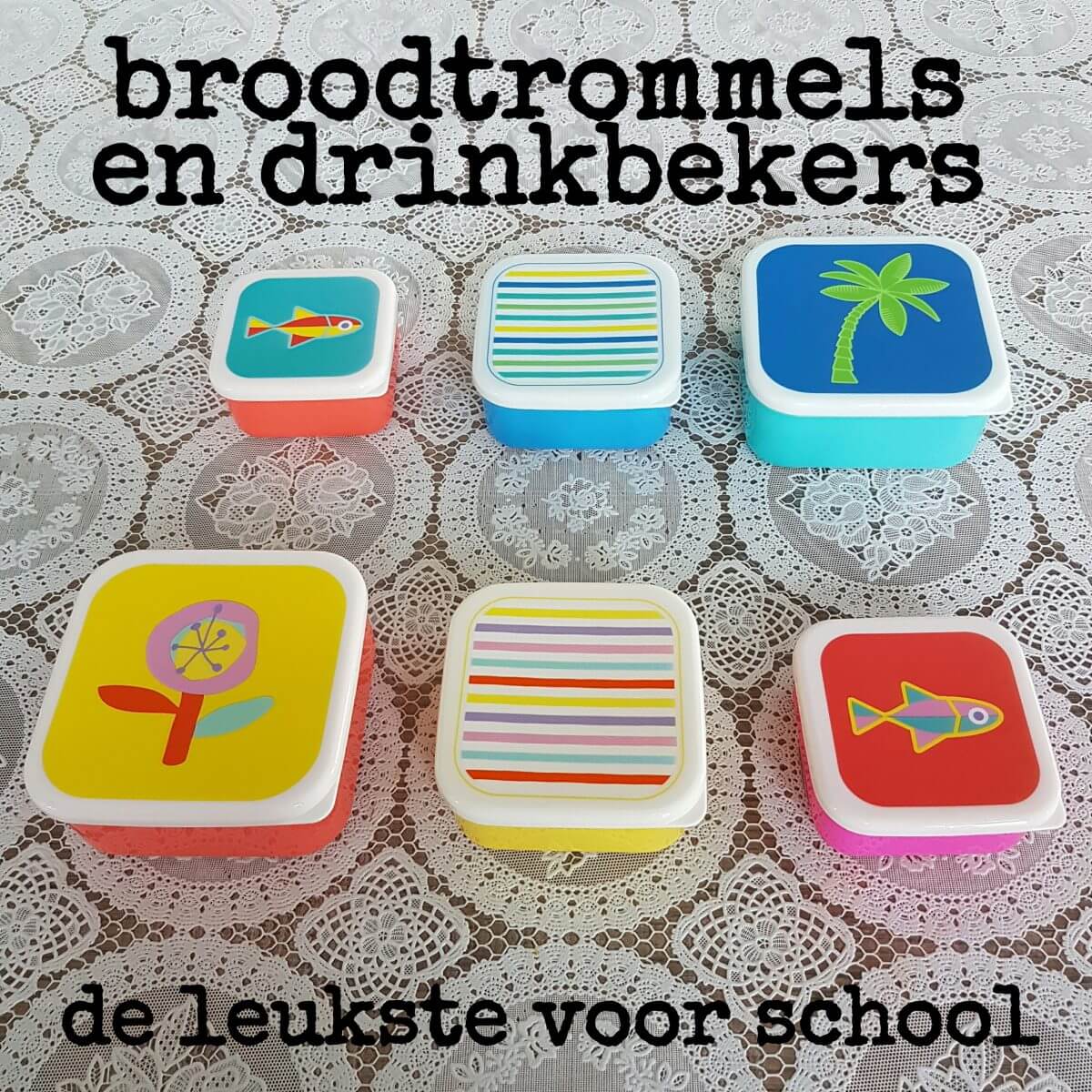 De leukste broodtrommels en drinkbekers voor school - Hema bakjes