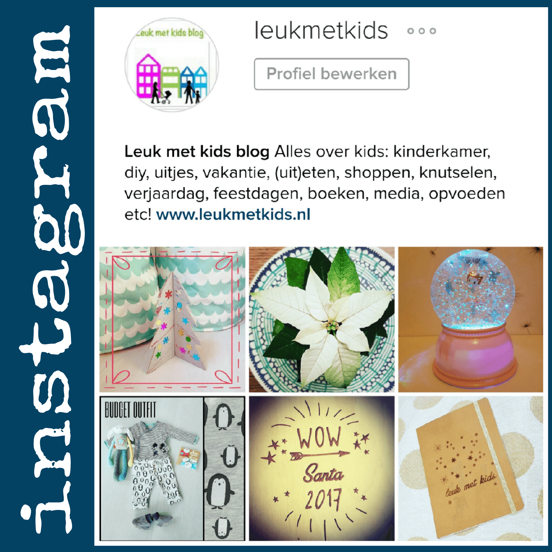 Volg je Leuk Met Kids al op Instagram? Volg je Leuk Met Kids al op Instagram?