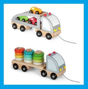 Janod vrachtwagen Verjaardagscadeau voor kids van 1 jaar: leuke cadeau tips voor een baby