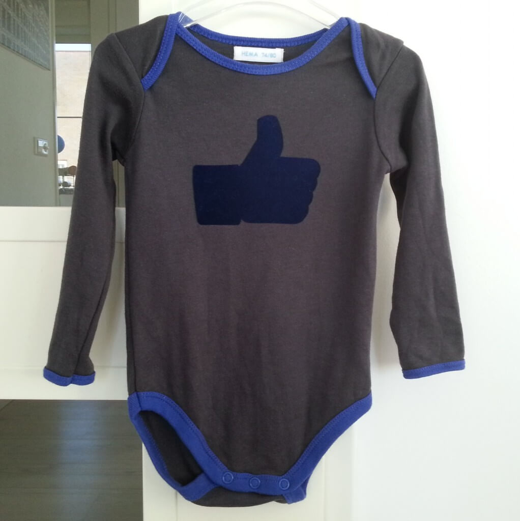 Kinderkleding om zelf te maken: een "vind ik leuk" shirt