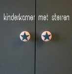 Babykamer en kinderkamer met sterren