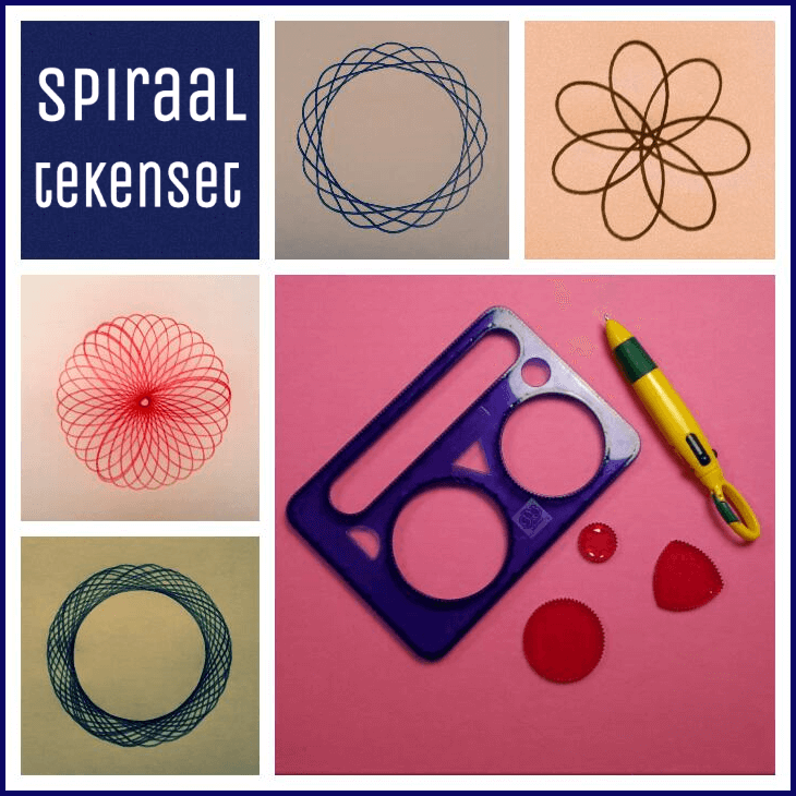 SES spiraal tekenset