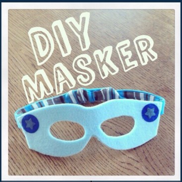 DIY: sterren masker voor een superheld