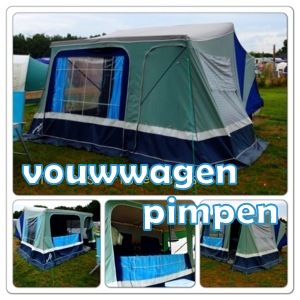 Nieuwe trend: gepimpte vintage vouwwagen