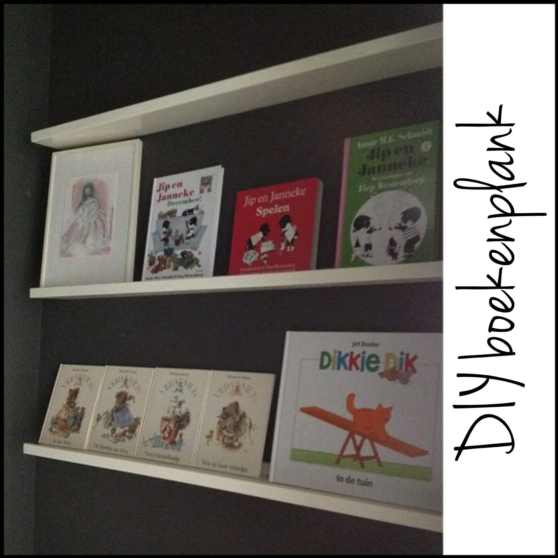 het formulier ballet zaterdag DIY boekenplank: zo geef je boeken een leuke plek in de babykamer en  kinderkamer - Leuk met kids Leuk met kids