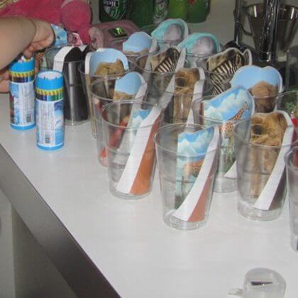 Traktaties voor kinderen op school: schrijfsetje