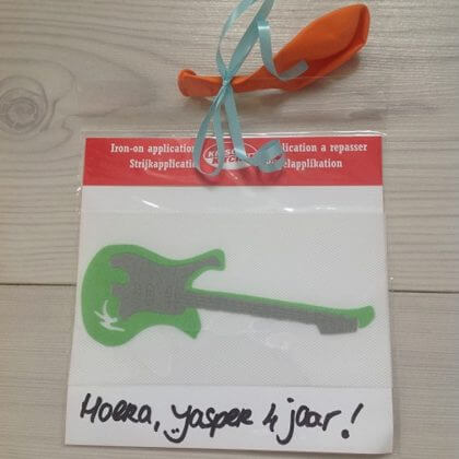 Traktaties voor kinderen op crèche of school: strijkpatch