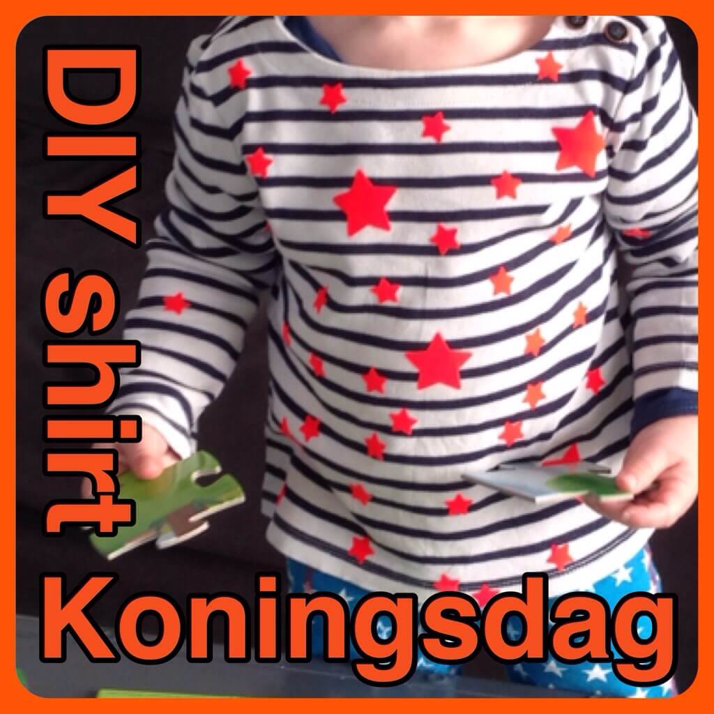 DIY Koningsdag kleding: sterren - Leuk met kids Leuk met