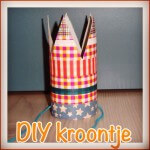 DIY: kroontje knutselen voor Koningsdag