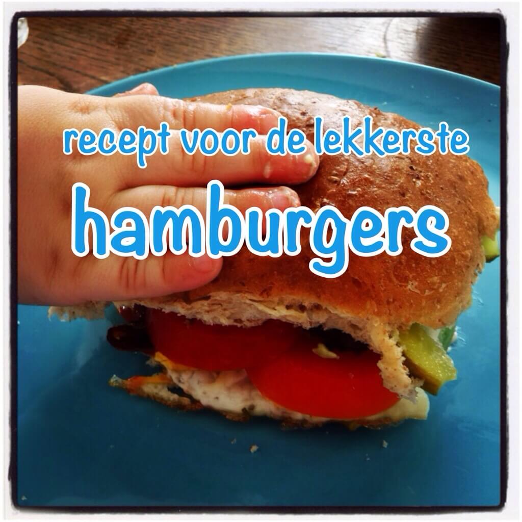 Het recept voor de lekkerste broodjes hamburger
