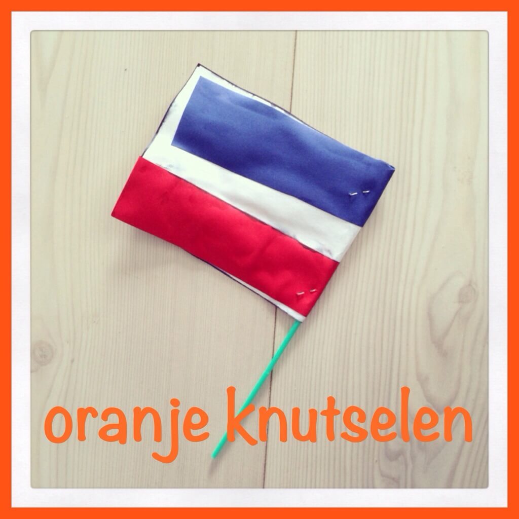 knutselen voor Koningsdag