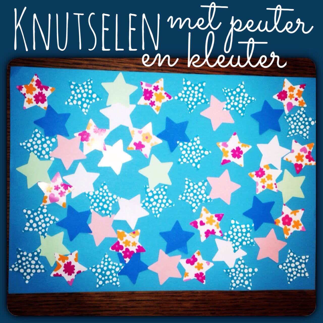 Knutselen met peuter en kleuter