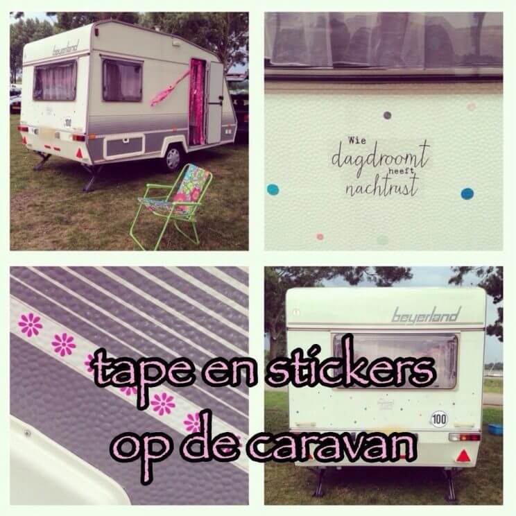 Zomerhuis op wielen de 10 leukste ideeën om een caravan te pimpen - vintage retro caravan trailer diy camper Beyerland