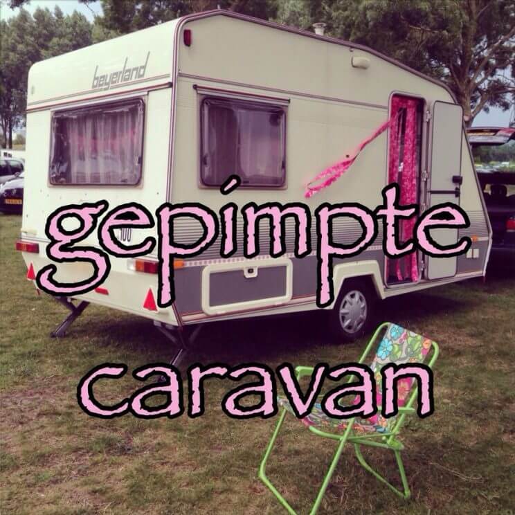 Zomerhuis op wielen de 10 leukste ideeën om een caravan te pimpen - vintage retro caravan trailer diy camper Beyerland