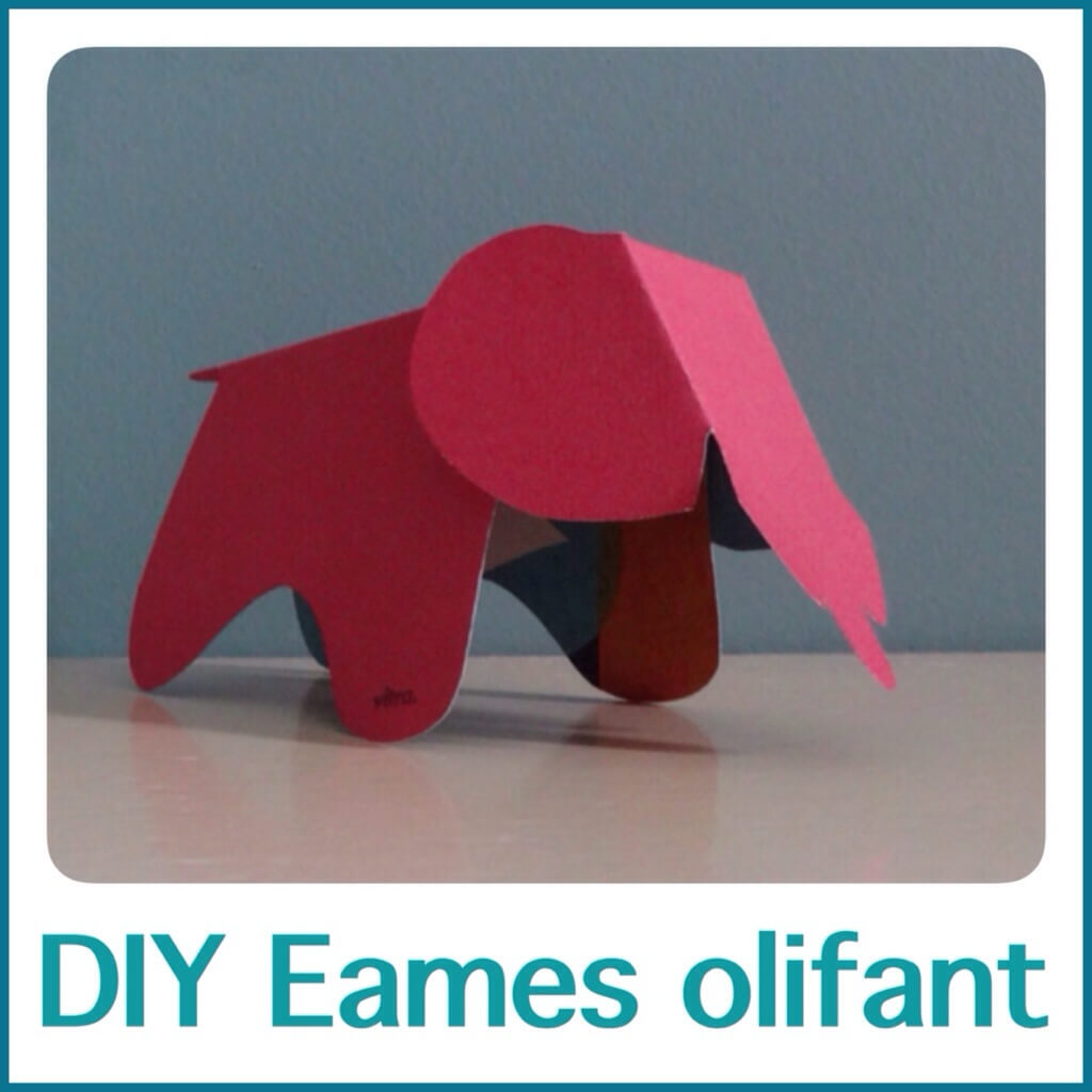 Bestaan Regelen Cerebrum DIY Eames olifant om te knutselen - Leuk met kids Leuk met kids