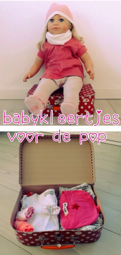 Bewaar de kleinste babykleertjes voor de pop van je kind!