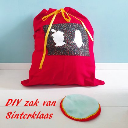 DIY: de zak van Sinterklaas zelfmaken