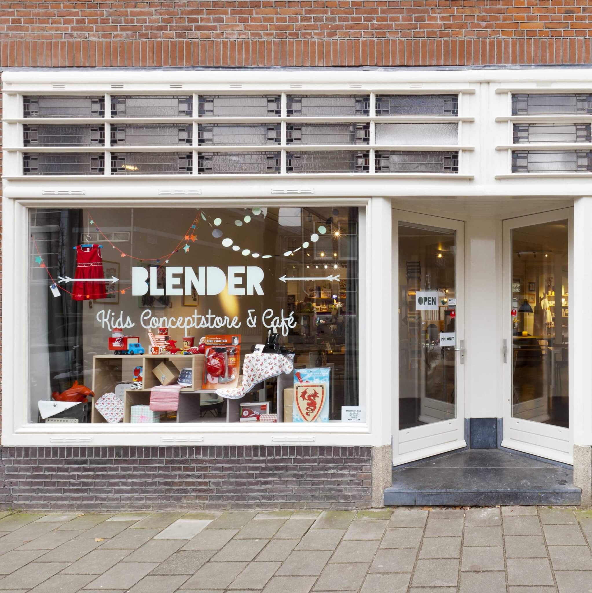 Nieuwe winkel annex gezinscafé in Amsterdam: Blender
