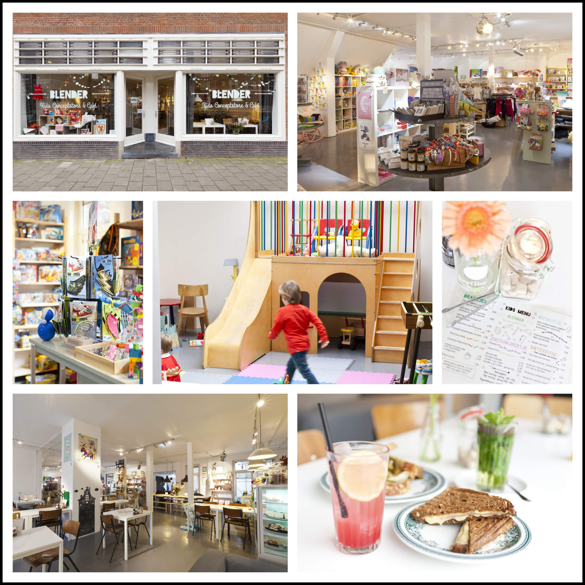 Nieuwe winkel annex gezinscafé in Amsterdam Blender Leuk met kids
