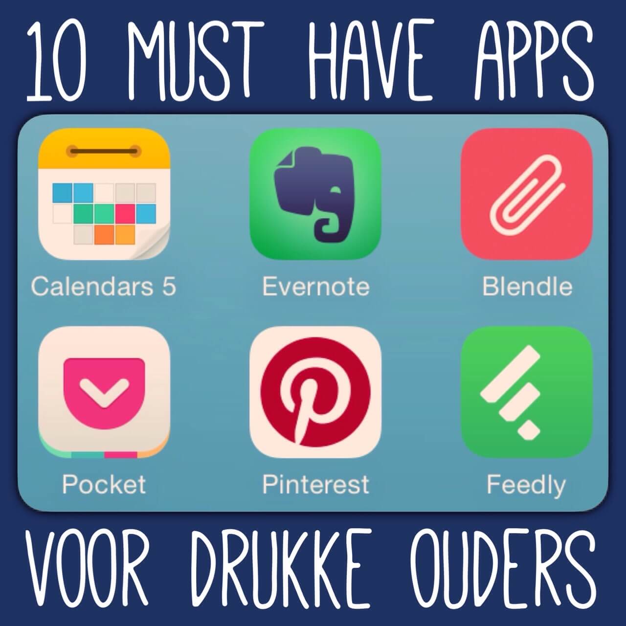 10 must have apps voor drukke ouders