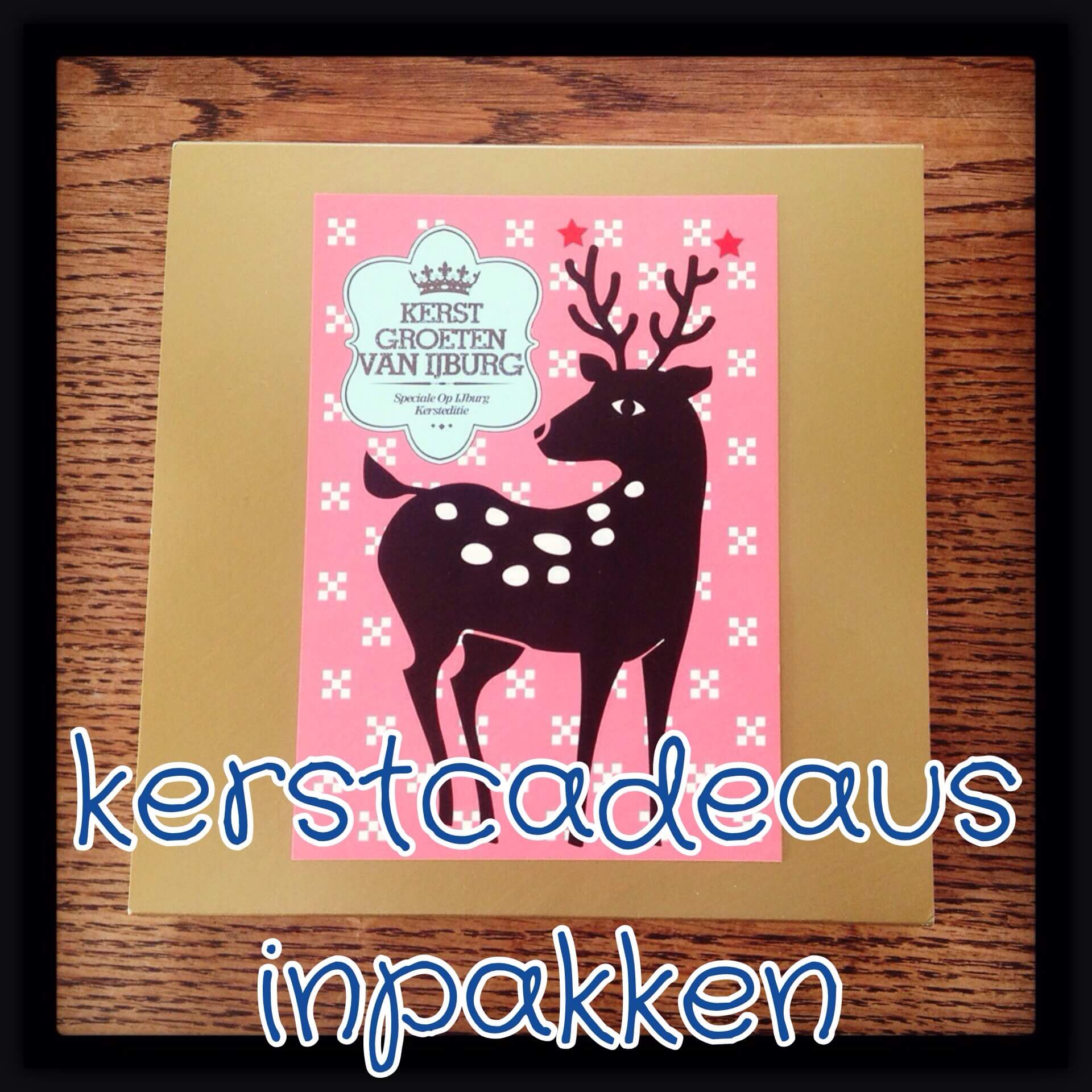 kerstcadeaus inpakken