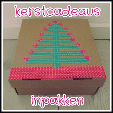 Kerstcadeaus inpakken