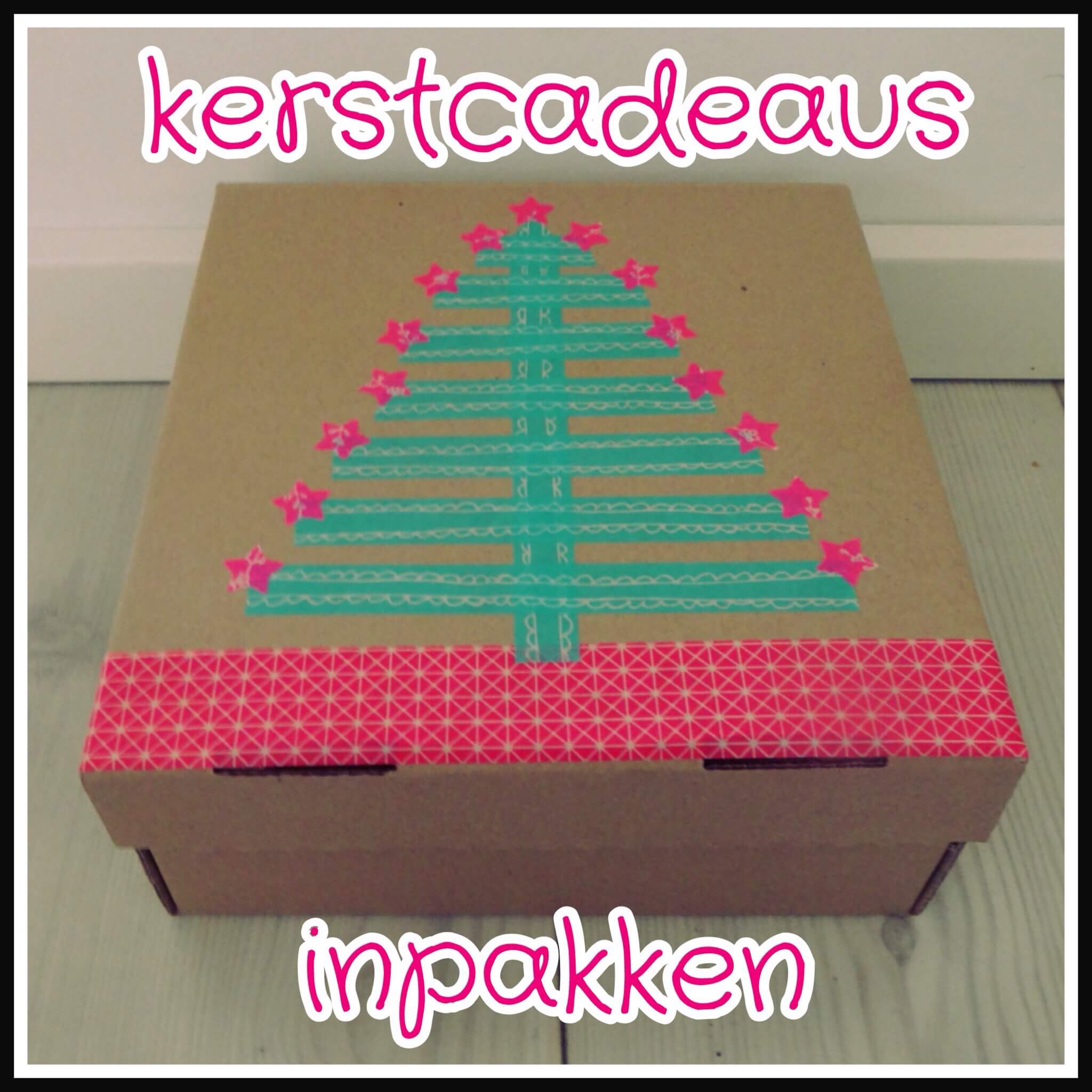 kerstcadeaus inpakken