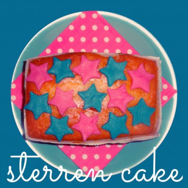 Snelle sterren cake: een recept