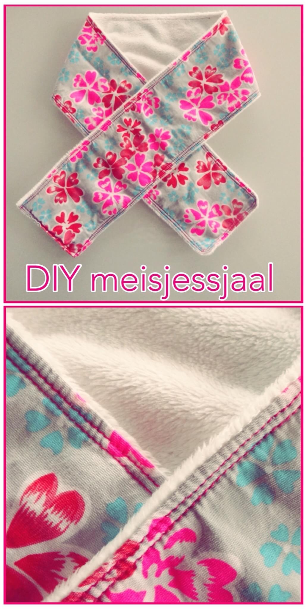 DIY sjaal voor meisjes