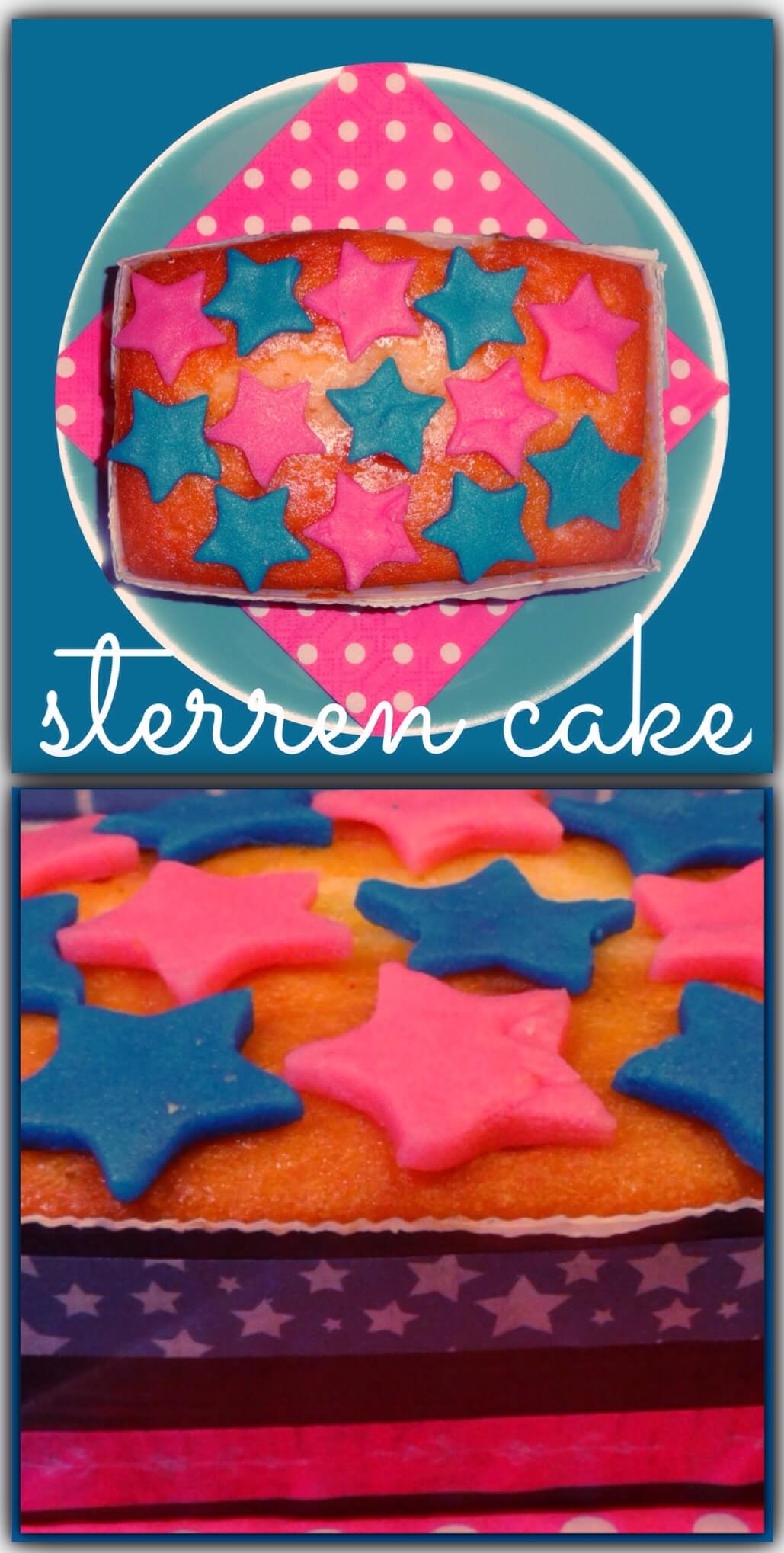 Snelle sterren cake: een recept