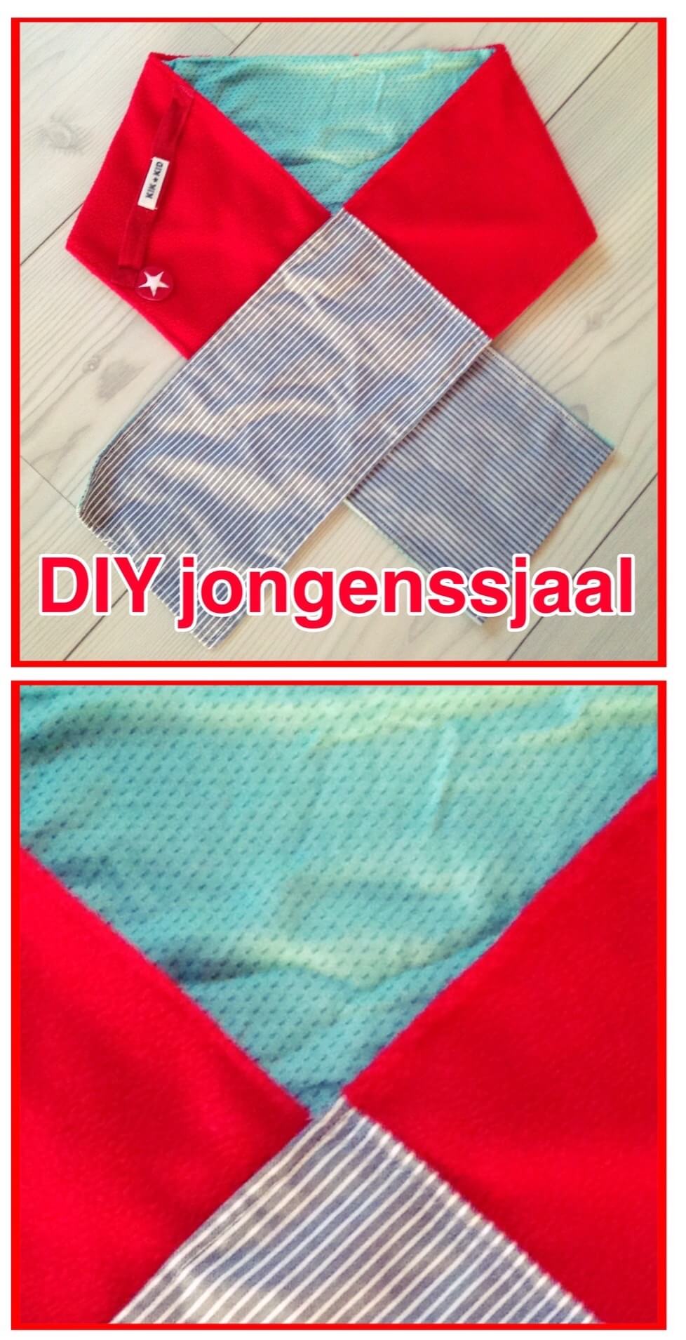 DIY sjaal voor jongens