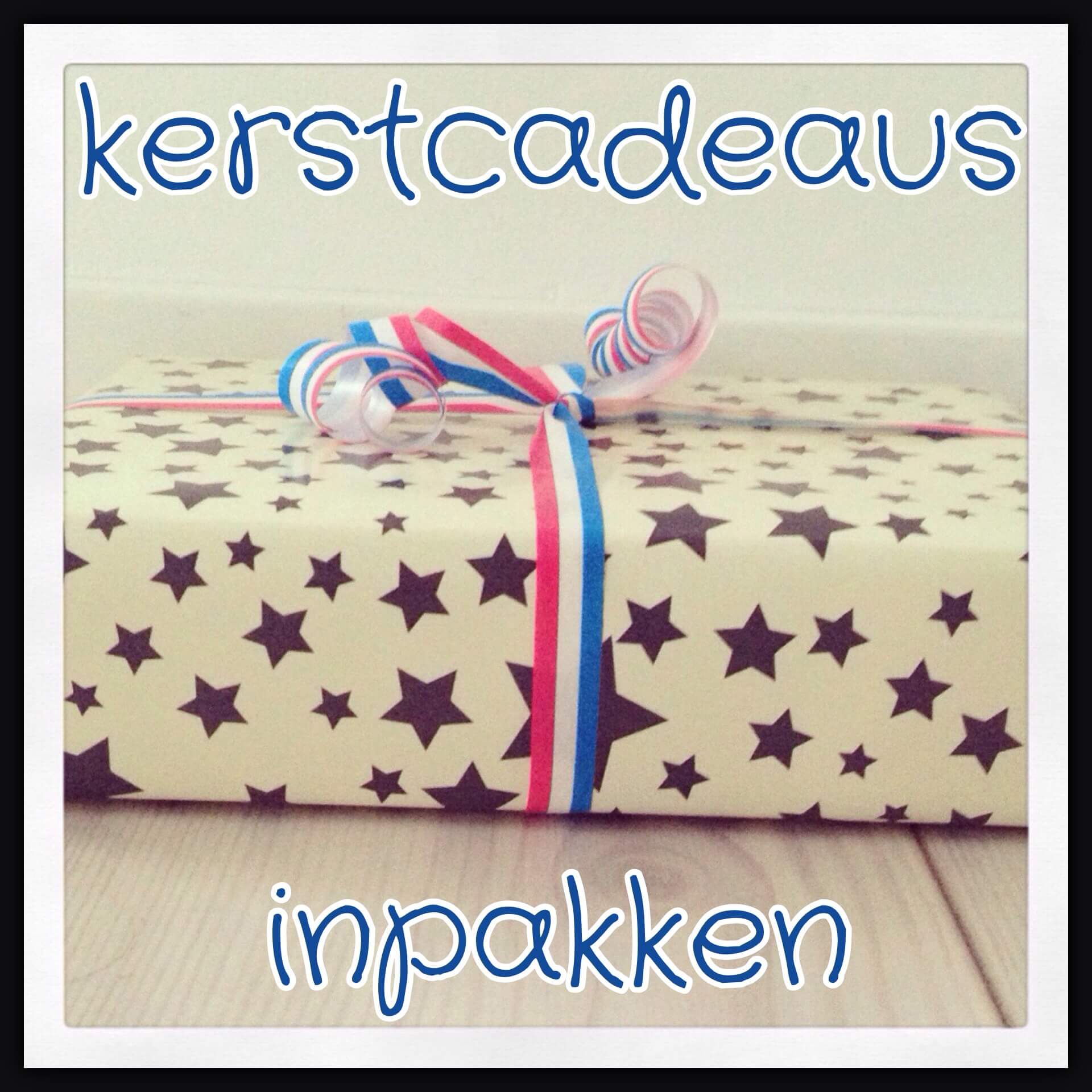 cadeaus versieren met sterren