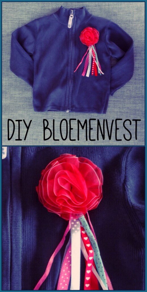 DIY bloemenvestje