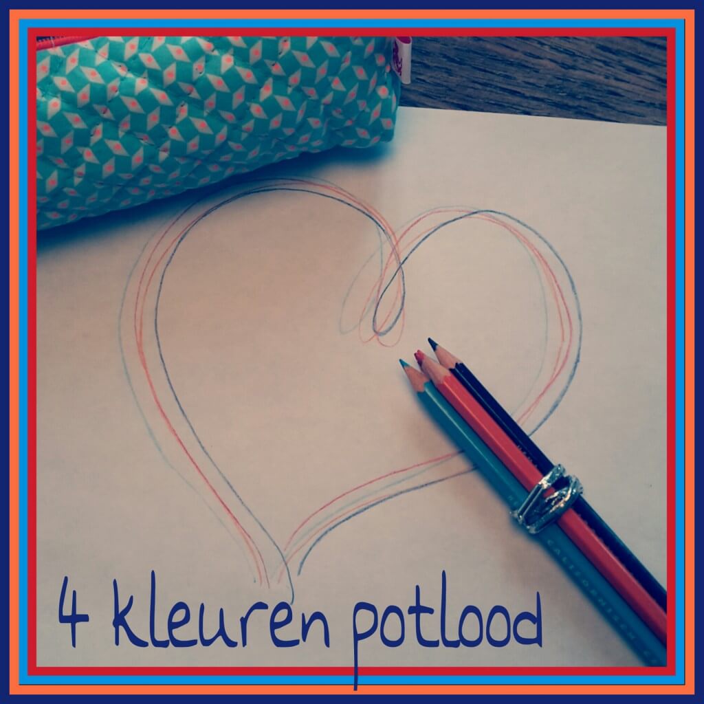 Tekenen met kinderen: 4 kleuren potlood