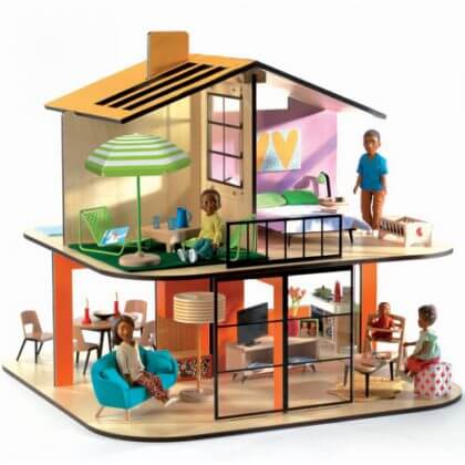 Verjaardagscadeau voor kids van 4 jaar of 5 jaar: leuke cadeau tips voor kleuters - Djeco poppenhuis
