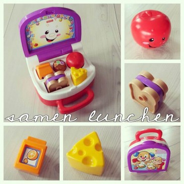 Doen alsof samen lunchen met je eigen broodtrommel van Fisher Price (3)