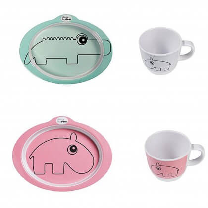 Melamine servies waar je kids en jij vrolijk van worden