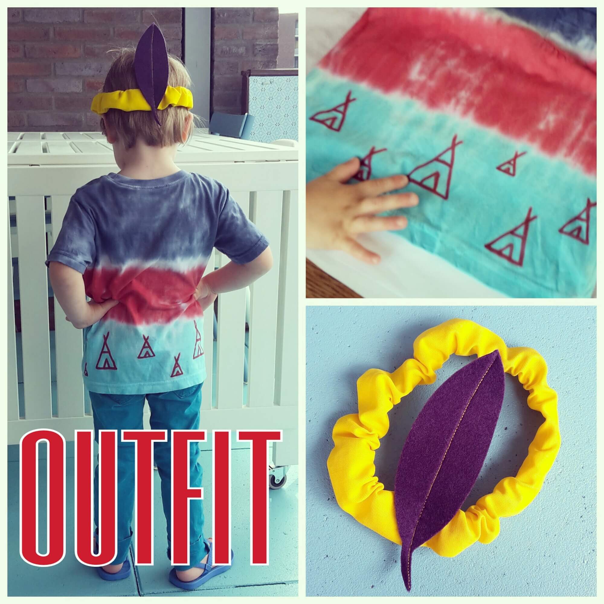 DIY feest outfit: verkleden als indianen - Leuk met Leuk kids