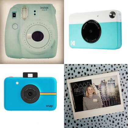 Sinterklaas cadeau: Instax camera van Polaroid, Fujifilm of Kodak 