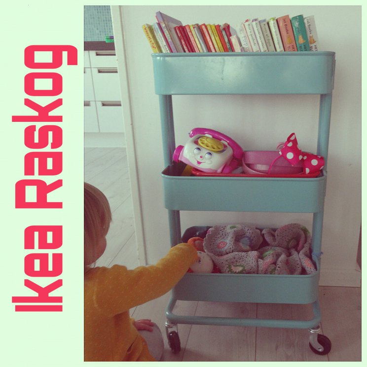 Ikea Raskog trolley: ideeën om dat leuke rolkarretje te gebruiken