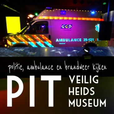 Uitje met de kids: politie, ambulance en brandweer kijken in het PIT Veiligheidsmuseum