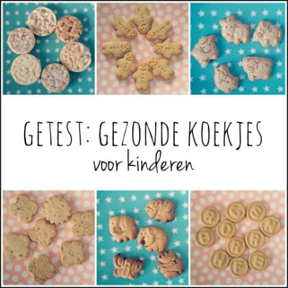 Voor jou getest: gezonde koekjes van de supermarkt voor kinderen