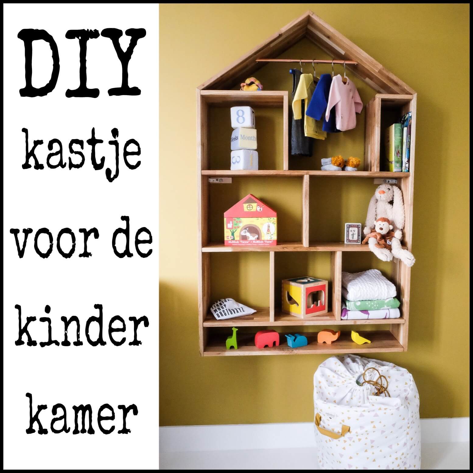 101 organizing tips voor een opgeruimd huis met kinderen. Ook prullen kun je een mooie plek geven, zoals in dit kastje. Dan staan ze opeens heel decoratief. 