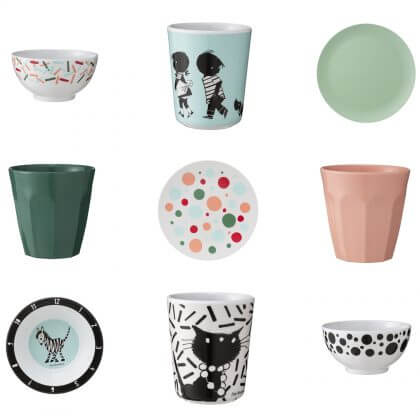 Melamine servies waar je kids én jij vrolijk van worden