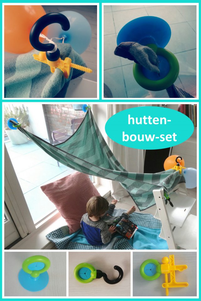 Super leuk speelgoed: een hutten bouw set van PL-UG. Wat een leuk speelgoed is dit! Met deze hutten bouw set van PL-UG kunnen kinderen een hut of tent maken van dekens en lakens. Leuk voor creatieve kinderen die graag bouwen! Je snapt al welk cadeau idee bovenaan stond op het lijstje voor de verjaardag.