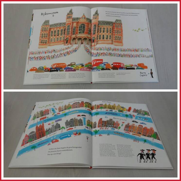 Boekentips Amsterdam een verhalenboek en een kleurboek om de stad te beleven