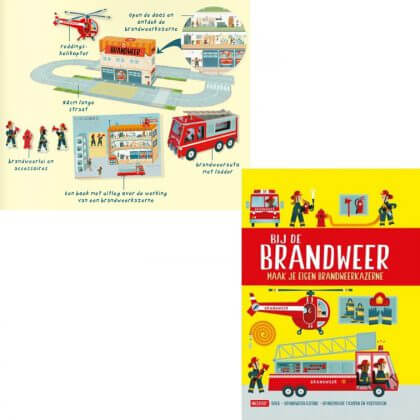 cadeaus 4 of 5 jaar - bij de brandweer